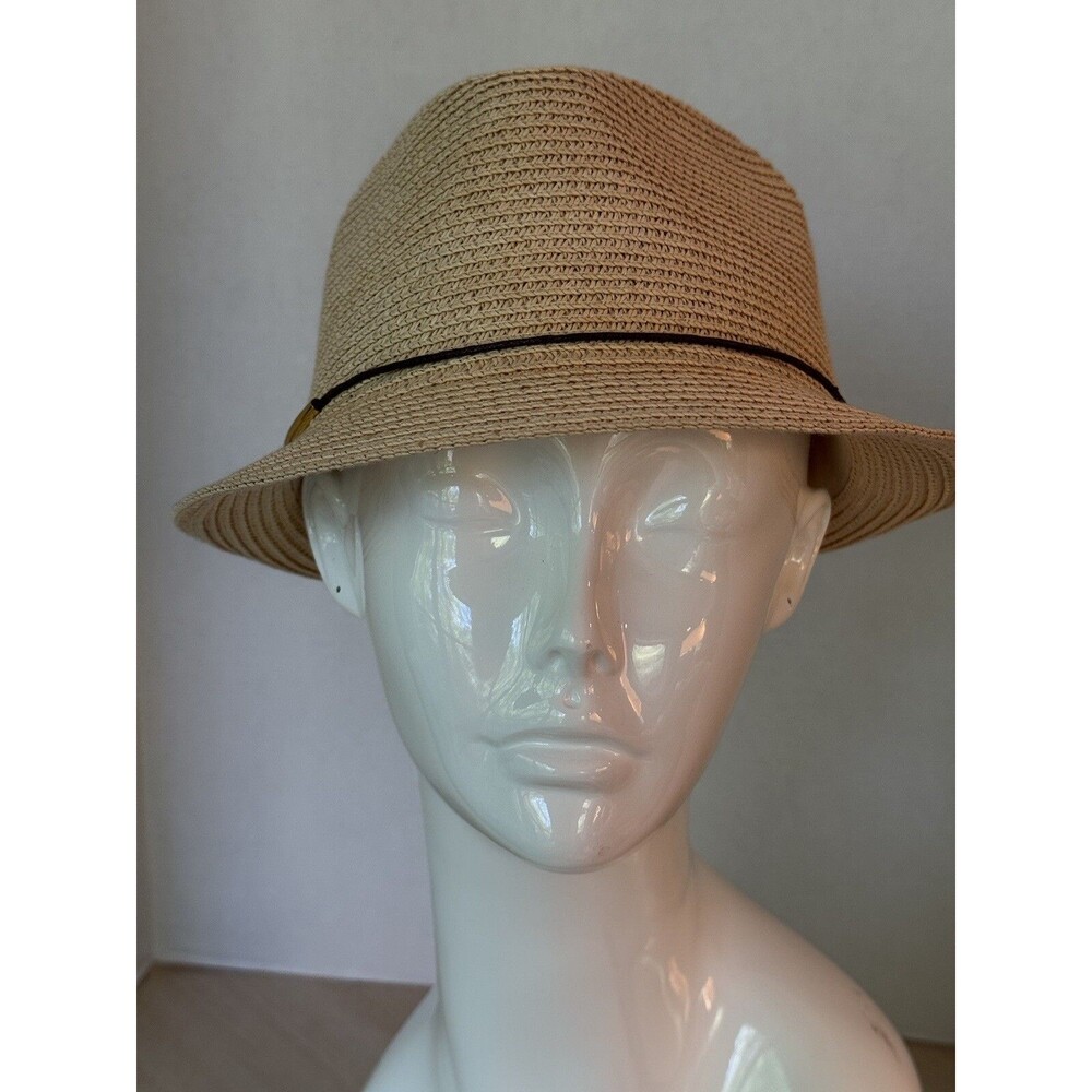 Unisex Straw Fedora Panama Hat Summer Sun Short Brim OSFM Grace & Lace Brand